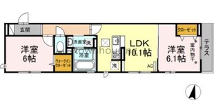 佐倉道の物件間取画像